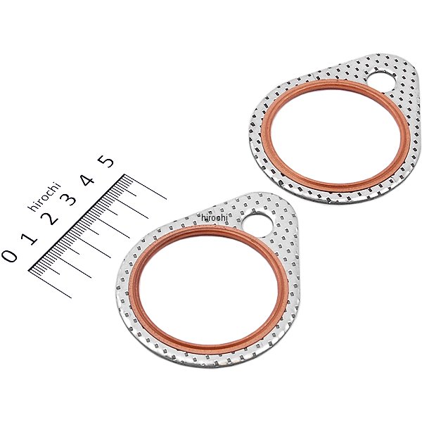 エキゾーストガスケット ショベルヘッド用 2個入り