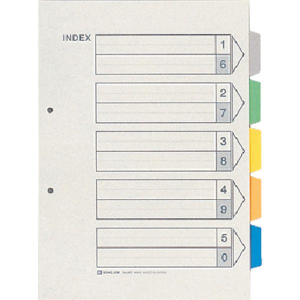 キングジム　カラーインデックス