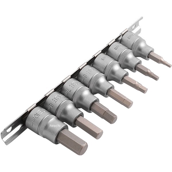 六角ソケットセット レール付き