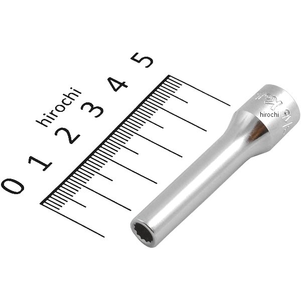 1/4インチsq 航空規格ディープソケット 3/16インチ