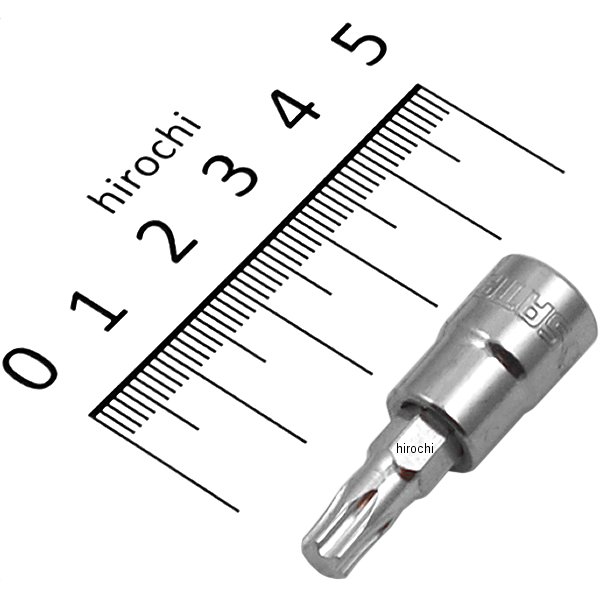 1/4"sqxT30 TORXビットソケット