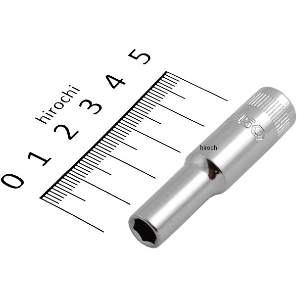 1/4"sqx 6mm ディープソケット