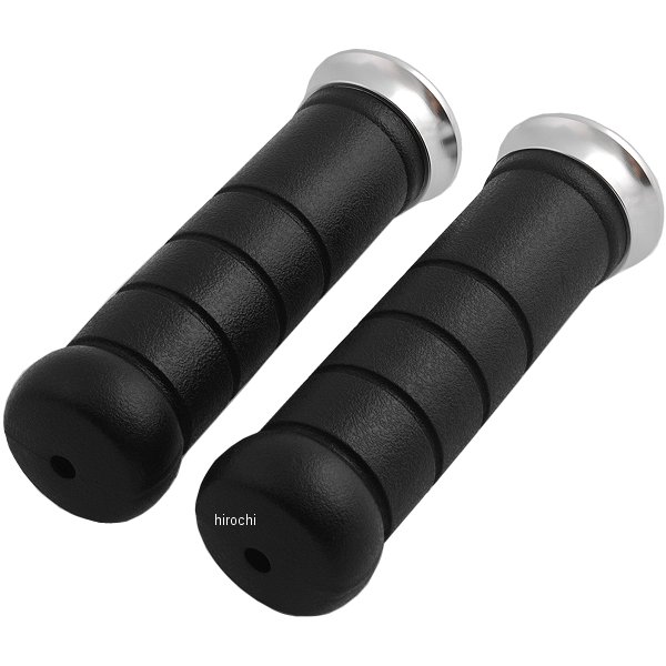 アルミリンググリップ 汎用 120mm 左右1セット シルバーリング