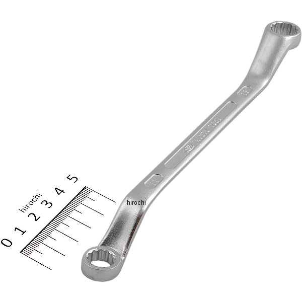 45°ロングめがねレンチ 11mm×13mm