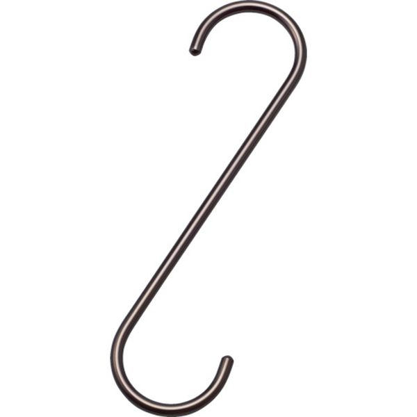 ファンシーＳフックストレート（ブラウン）　全長４００ｍｍ