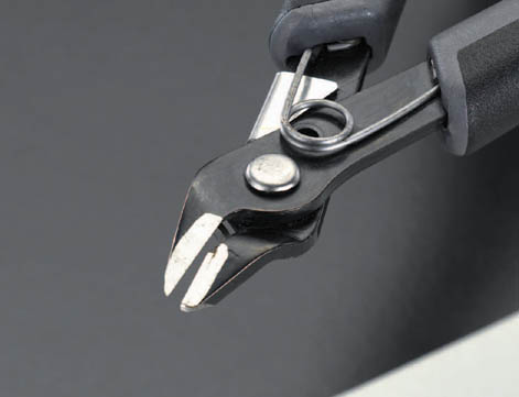 125mm 精密用ニッパー(ESDグリップ/ホールド付)