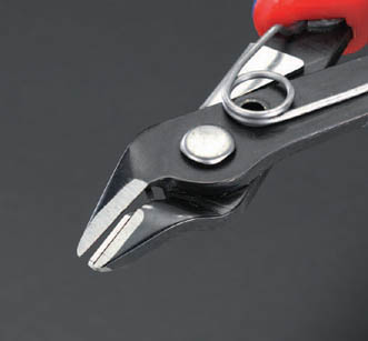 125mm 精密用ニッパー(グリップ ワイヤーホールド付)