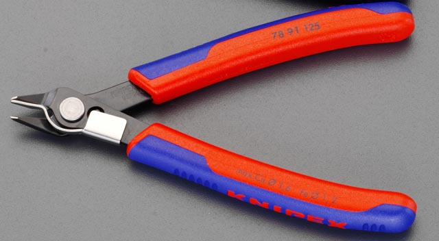 125mm 精密用ニッパー(グリップ付)