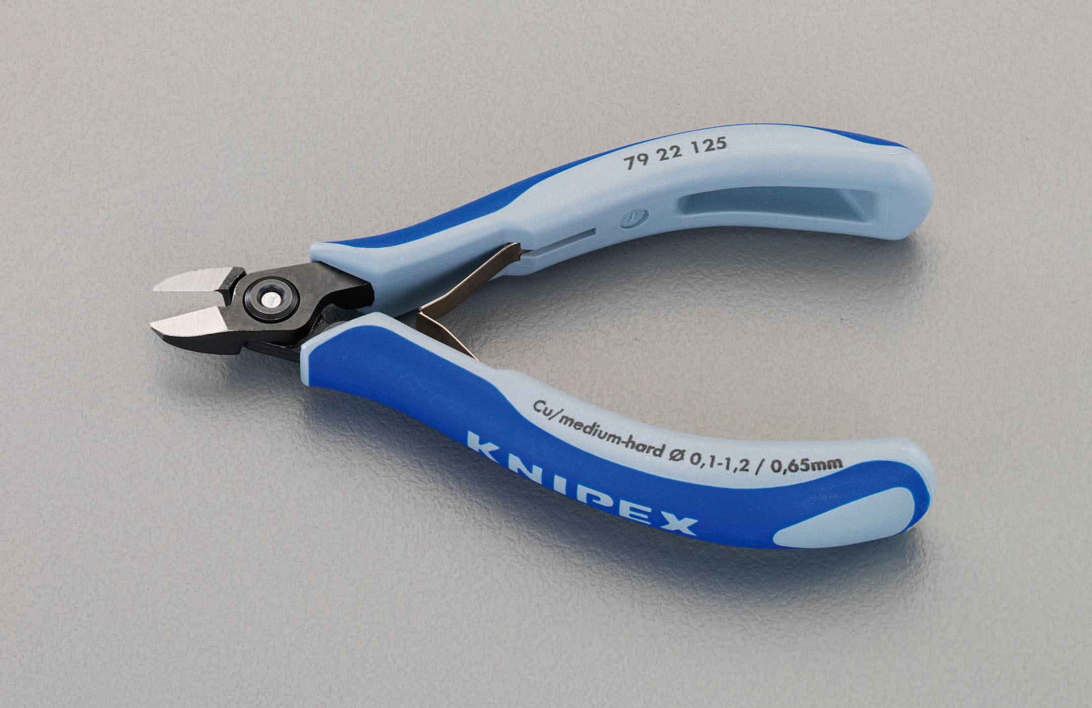 125mm 精密用ニッパー(グリップ バネ付)