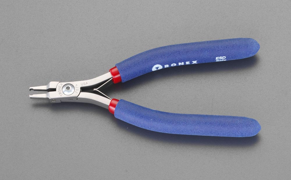 140mm 精密用エンドニッパー(レーザーフラッシュ/ESD)
