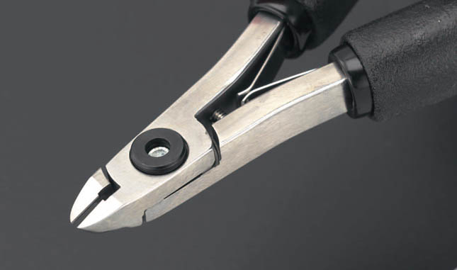 115mm 精密用ニッパー(セミフラッシュ/ピアノ線用/ESD)