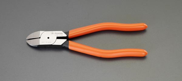 175mm 電工ニッパー(ラウンド/鏡面仕上)