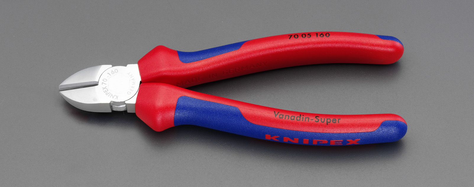 140mm 電工ニッパー(グリップ付/メッキ)