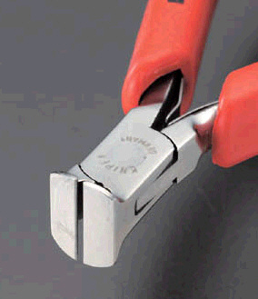 115mm 精密用エンドニッパー(グリップ バネ付)