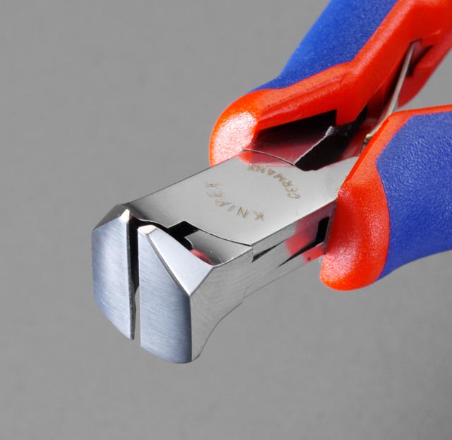 120mm 精密用エンドニッパー(グリップ バネ付)