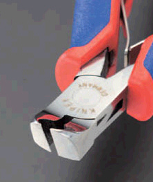 115mm 精密用エンドニッパー(グリップ バネ付)