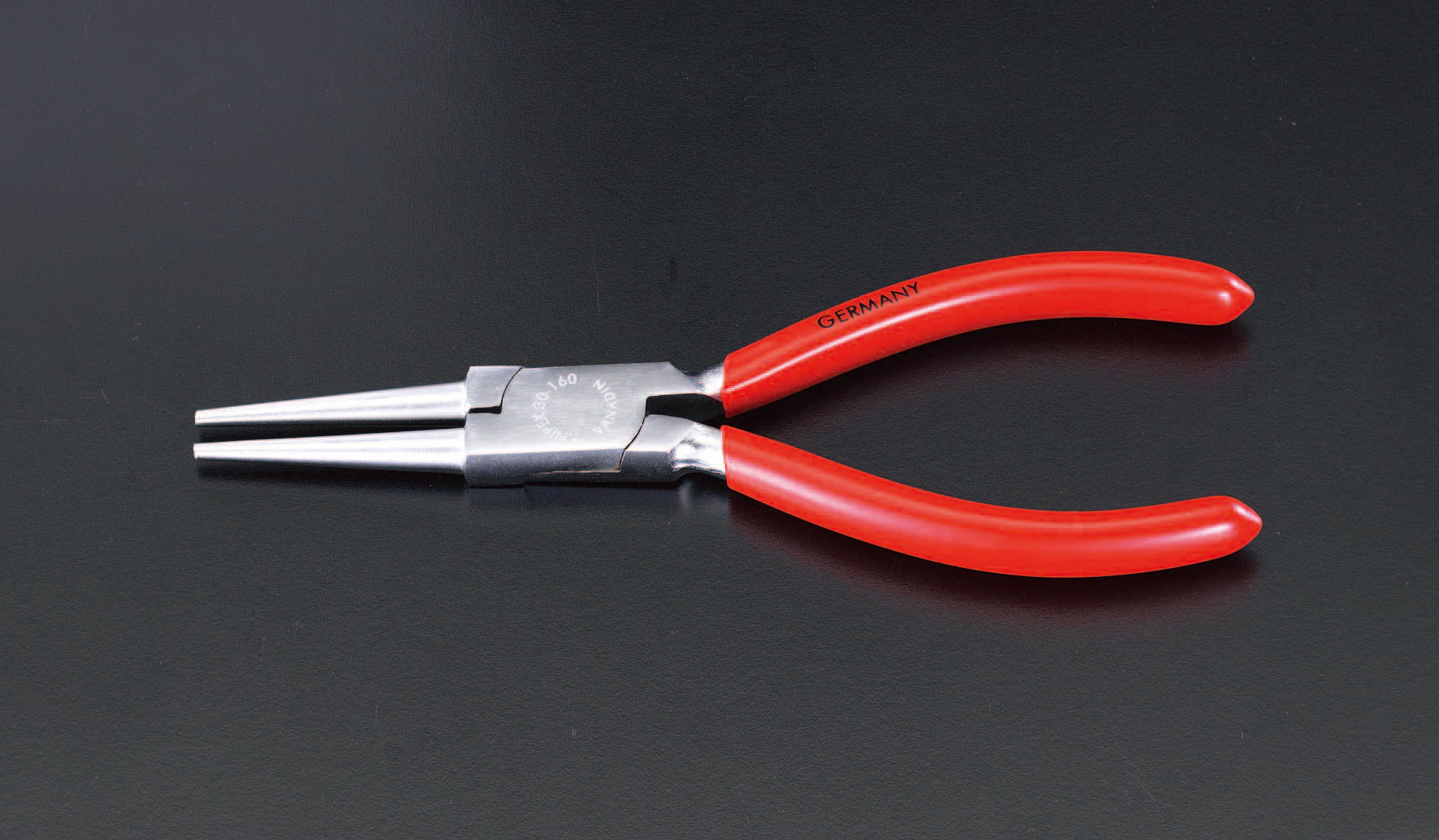 160mm ラウンドノーズプライヤー(メッキ)