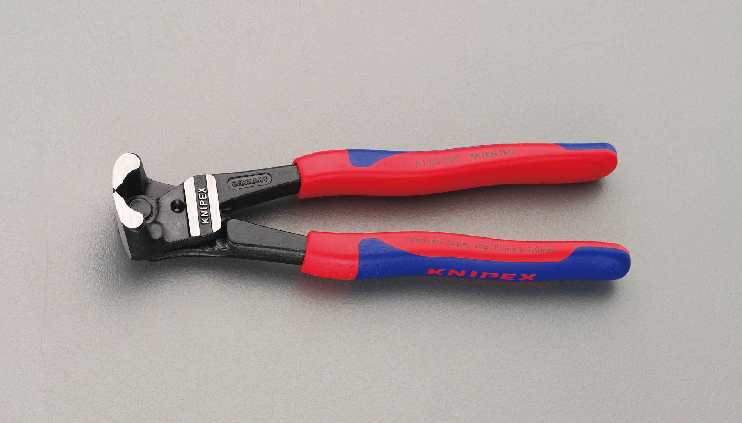 200mm エンドカッティングニッパー(グリップ付)