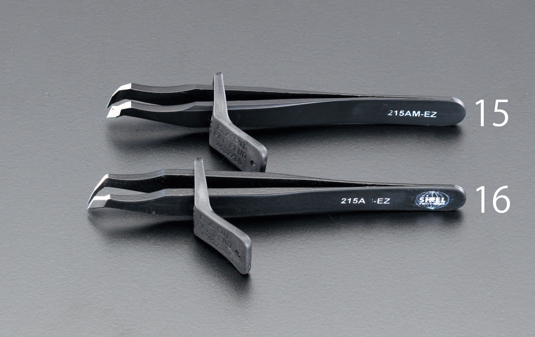 3.5x115mm カッティングピンセット(カーボンスチール製)