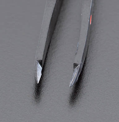 4.0x116mm カッティングピンセット(カーボンスチール製)