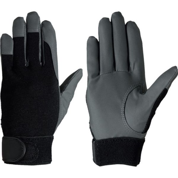 作業手袋　袖口マジックバンド式　ハンドバリア　＃３０　Ｌ寸