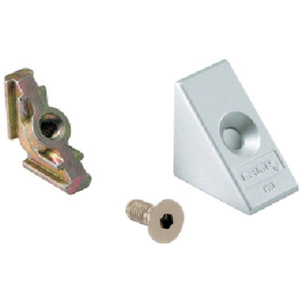 ＡＳジョイント先入１０ミリ溝用片面タップ穴付（１２０－０４０－５５