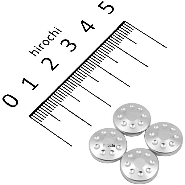 キャップボルトカバー M8用 4個入り シルバー