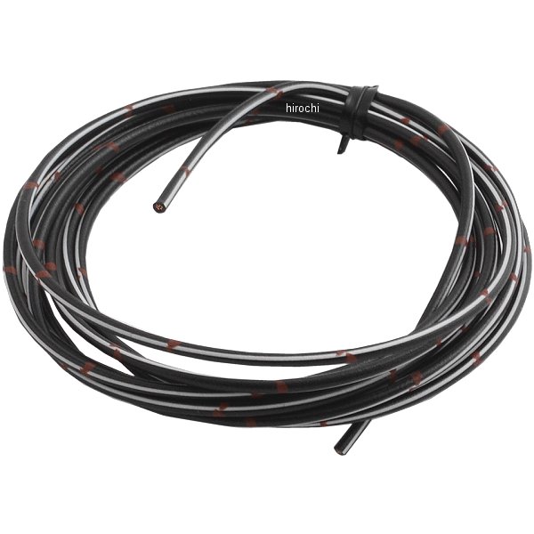 純正色 ハーネス(AVS0.5)黒/白