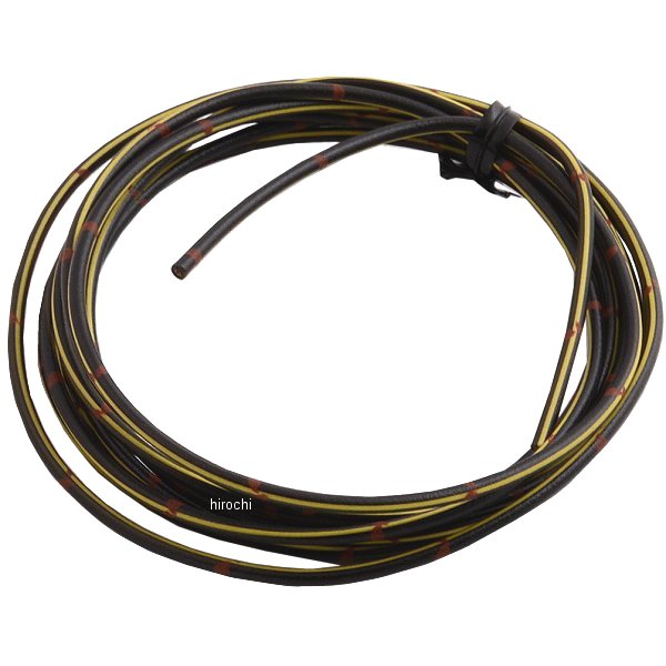 純正色 ハーネス(AVS0.5) 黒/黄