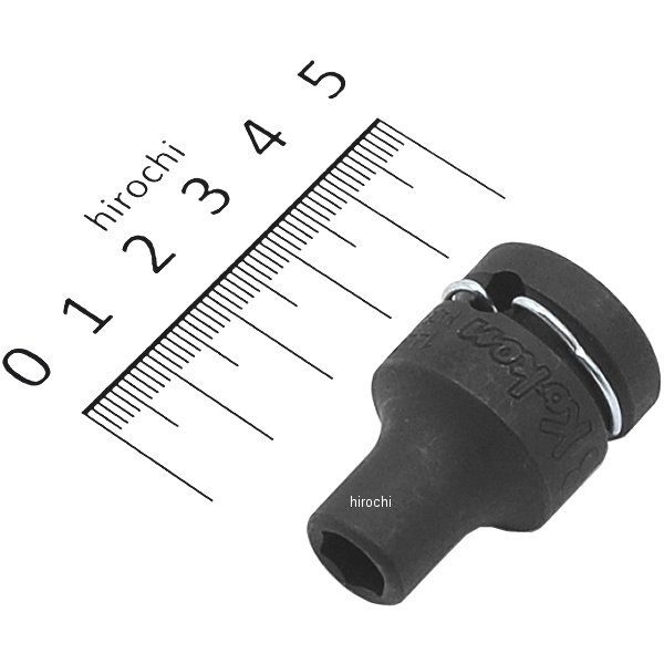 1/2インチsq 薄肉インパクトソケット 8mm