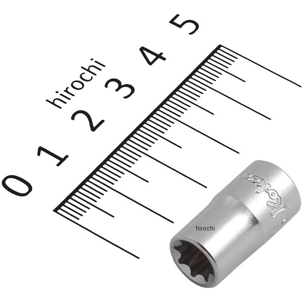 1/4インチsq 2重4角ソケット 6mm