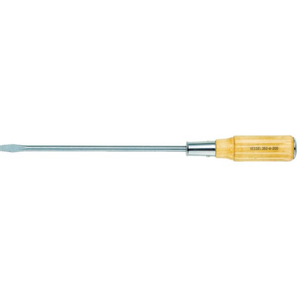 木柄貫通ドライバー 350 -6×200