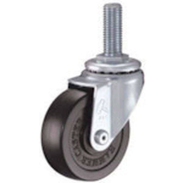 Ｓ型　ねじ式　自在　ゴム車７５ｍｍ　Ｍ１６ＸＰ２．０