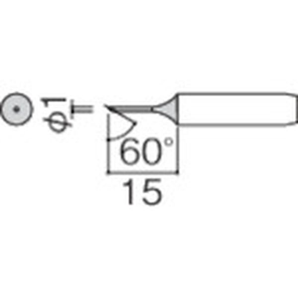 こて先　１Ｃ型　面のみ
