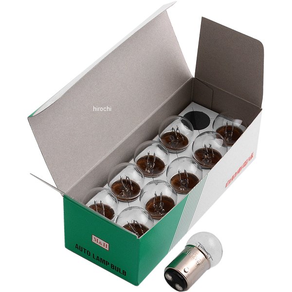 ノーマルバルブ 12V23/8W ウインカー/ポジション球 (クリア) 1箱 (10個入り)