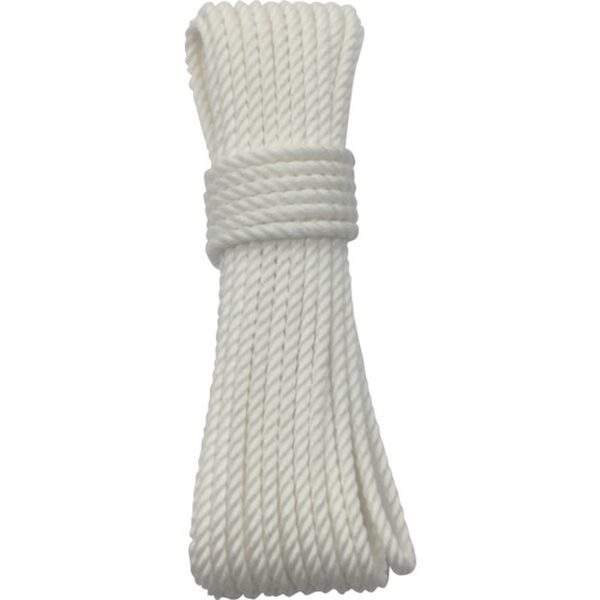 ロープ　ビニロンロープ３ッ打　５φ×１０ｍ