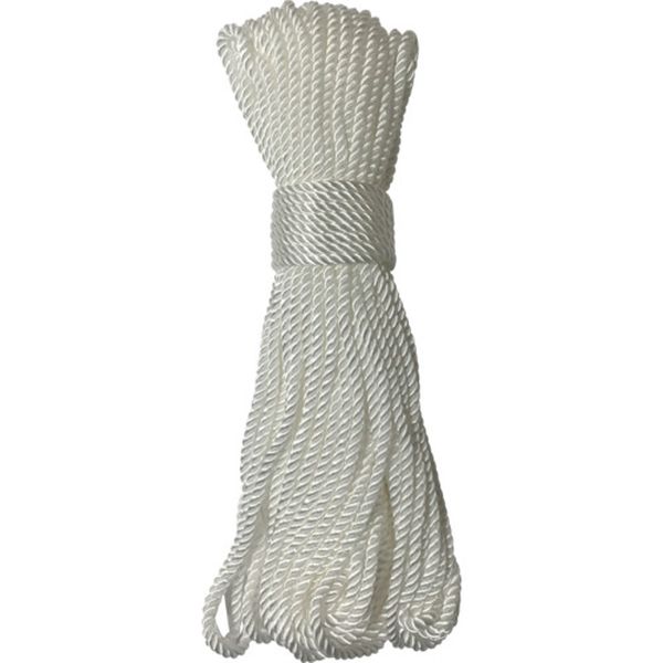 ロープ　ナイロンロープ３ツ打　３φ×２０ｍ
