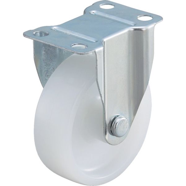 エアーキャスター（固定車）　７５ｍｍ　ナイロン車