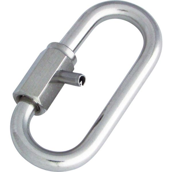 ステンレス　ピン止めリングキャッチ　線径２．５ｍｍ長さ２５．５ｍｍ