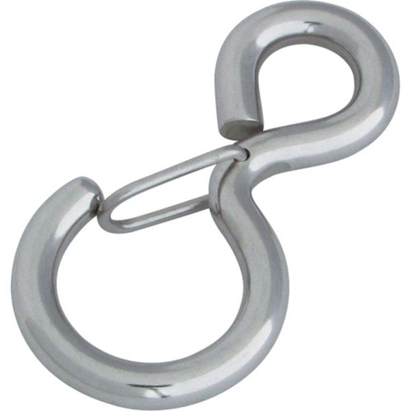 ステンレス　アイフック　線径６ｍｍ長さ６８ｍｍ