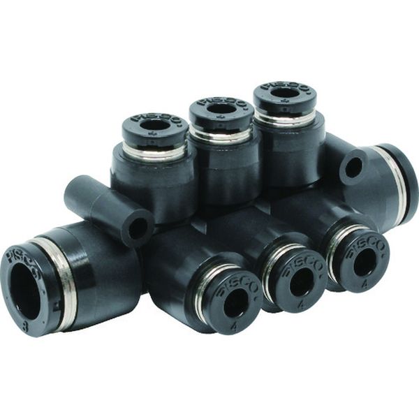 チューブフィッティング　違径トリプルダブル