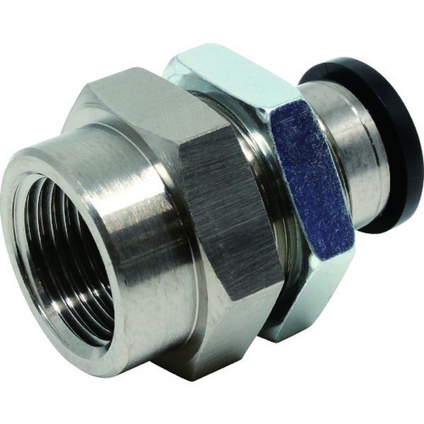 チューブフィッティング　メス隔壁ストレート