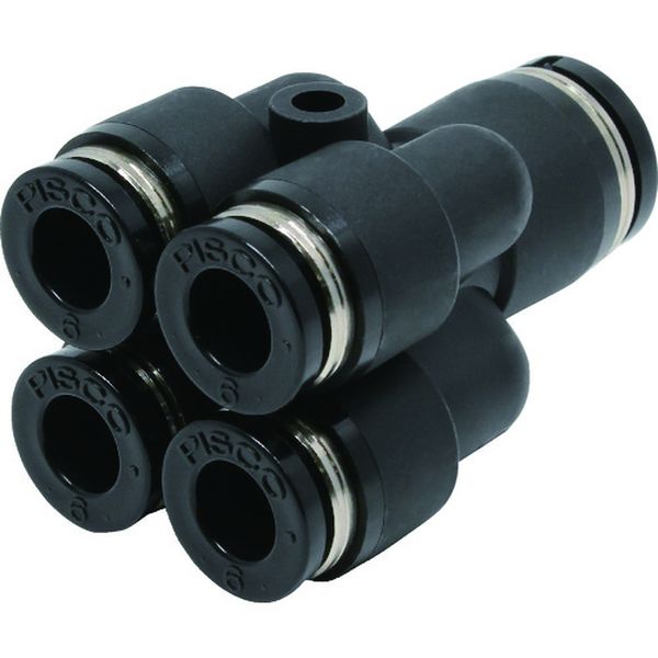 チューブフィッティング　違径二重ワイ