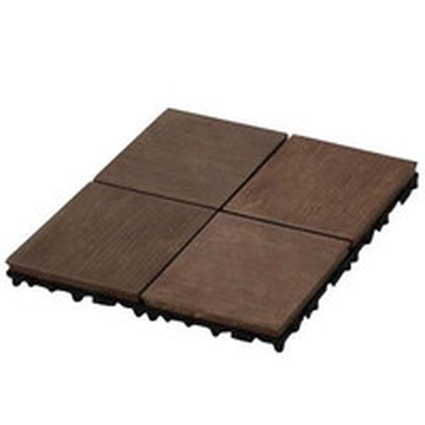 プレミアウッドパネルデッキ　ブラウン