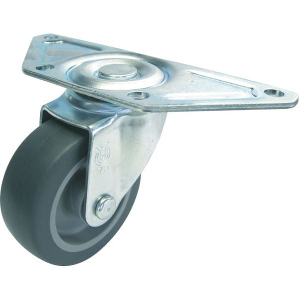 コーナー用キャスター自在車　６５径エラストマー車輪