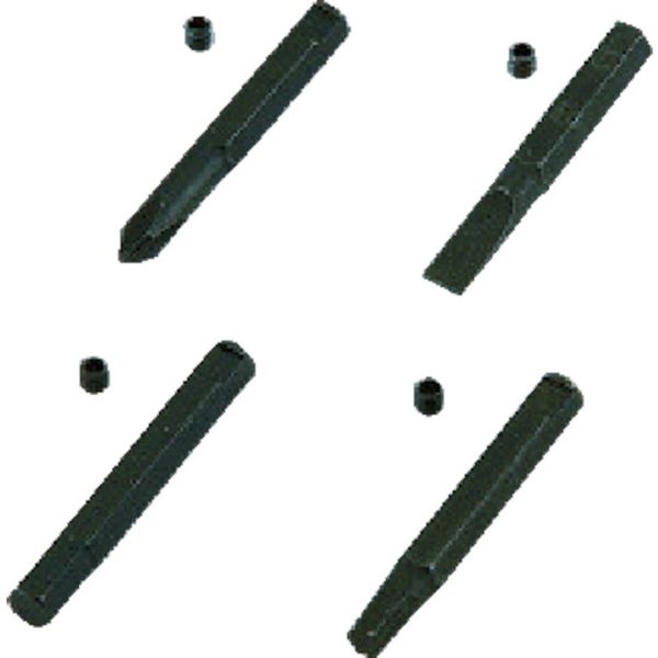 ロングヘキサゴンビットソケット用交換ビット１／４ｉｎｃｈ