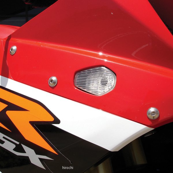 フロント マーカーライト 埋め込み型 クリア 03年-05年 GSX-R