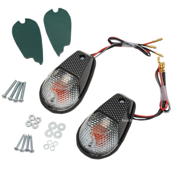 マーカーライト フラッシュマウント 埋め込み型 (ダブル球) カーボン/クリア