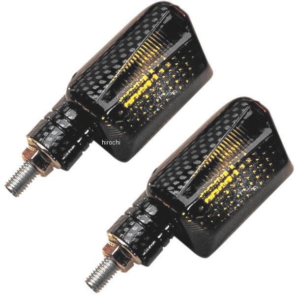 汎用 ミニ マーカーライト L76mmxW-38mm 黒/スモーク