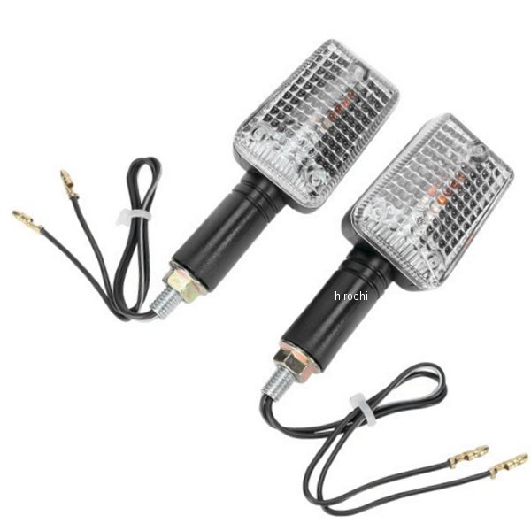 【セール特価】 汎用 ミニ マーカーライト L95mmxW-38mm 黒/クリア